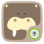 Logo of GO Locker Hippo Theme android Application 